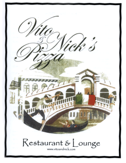 Vito and Nick's Menu PDF